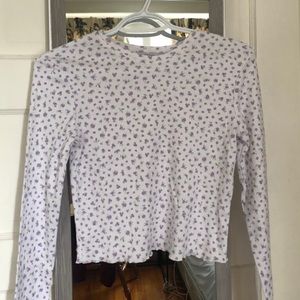 Brandy style flower long sleeve top